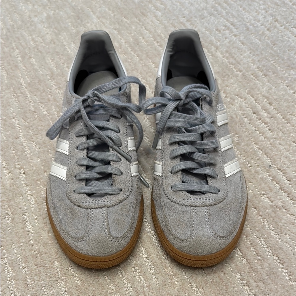 Adidas Women's Gray and White Athletic Shoes